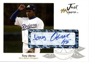 2005 Just Autographs Signatures Baseball Card Pick