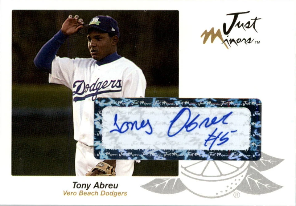 2005 Just Autographs Signatures Baseball Card Pick - Image 1 of 1
