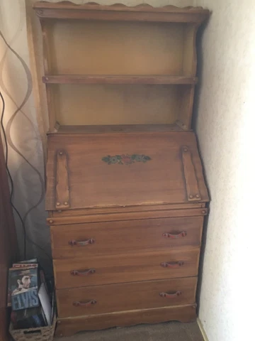 vintage secretary desk Cover