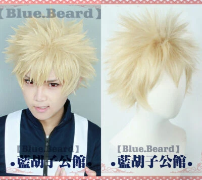 Парик для косплея My Hero Academia Boku no Hiro Bakugou Katsuki Bakugo - Изображение 1 из 3