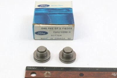 Ford Mustang LTD 1982-1987 T-BIRD ÁRBOL DE LEVAS BOTÓN DE EMPUJE E3DZ-6298-UN LOTE DE DOS  Foto 1 de 4