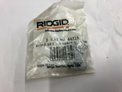 Новый Ridgid 44325, E1165 набор из 3 пружин Comp - Изображение 1 из 2