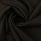 DESIGNER 100% LINEN BROWN DRAPERY MULTIPURPOSE FABRIC BY THE YARD 120"WIDE