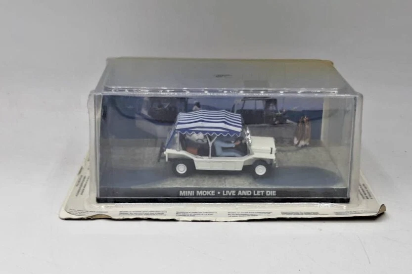 Eaglemoss 007 Movie Car Mini Moke  007 Live let die BOX no allegato Gd44 - Immagine 1 di 1