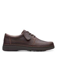 Clarks Mens Nature 5 Lo Brown Leather Casual  Shoes