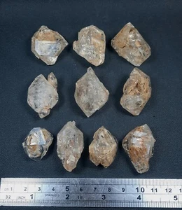 Fensterquarz Kristalle 10 Stück Lot aus Belutschistan Pakistan.  - Bild 1 von 10