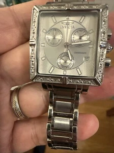 INVICTA WILDFLOWER 5377 LADIES CHRONOGRAPH WATCH Nice CONDITION new battery - Picture 1 of 10