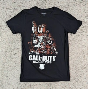 Call of Duty Black Ops 4 T-Shirt Mens MED Black 2018 Activision Gamer Tee IIII - Picture 1 of 5
