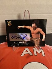 WWE Matt Hardy - 2007 Topps Action Authentic Autograph Card - RARE