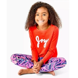 267609 Lilly Pulitzer Kids Girls Mini Rami Sweatshirt Top Soft Terry XS 2-3 Year - Picture 1 of 6