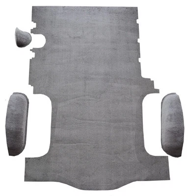 Chevrolet Express 1500 1996-2002 ajuste corto 135 distancia entre ejes área de carga Cutpile Foto 1 de 3