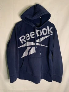 Sudadera para hombre Reebok talla M - azul con capucha manga larga - Imagen 1 de 3