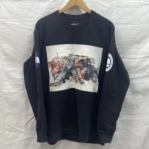 THE NORTH FACE Trans Antarctica Long Sleeve T-Shirt NT82230 Black Size M - Picture 1 of 10