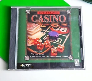 HOYLE CLASSIC CASINO Windows 95/98 PC CD Rom Game Slots Blackjack Poker  - Picture 1 of 4
