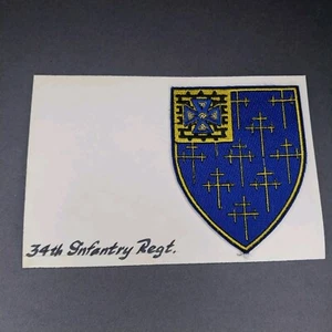 34th Infantry Regiment 3.5" Patch - Picture 1 of 3