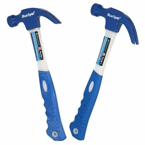 16oz y 20oz Herramienta de eliminación de removedor de tornillos de clavos de martillo de garra de fibra de vidrio 2pc - Imagen 1 de 7