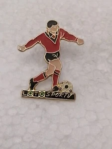 Pin's Pins Pin Sport Football Société "loto Sportif " - Imagen 1 de 2