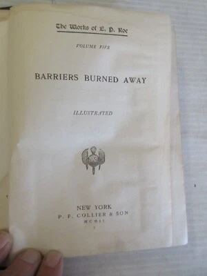 BARRIERS BURNED AWAY 1900 - Image 1 of 4