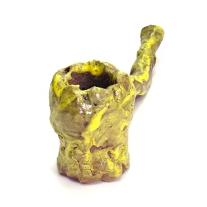 Skulptur "Tabakpfeife" 18 cm Keramik Unikat Prof.em Andreas Loeschner-Gornau # - Bild 1 von 3