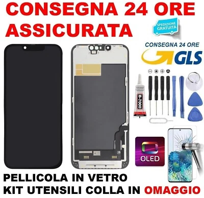 DISPLAY SOFT OLED ORIGINALE GX APPLE IPHONE 13 SCHERMO SCREEN PARI ORIGINALE 1:1 - Image 1 of 2