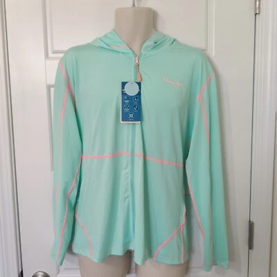 Sudadera con capucha ajustada Panama Jack UPD 35+ para hombre talla 2XL NUEVA CON ETIQUETAS Foto 1 de 4