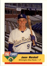 1994 Wilmington Blue Rocks Fleer/ProCards #306 Jason Marshall