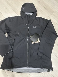 Nueva Chaqueta Arc'teryx Beta Shell Goretex Lluvia Caminata Viaje Para Hombres L Negra - Imagen 1 de 3