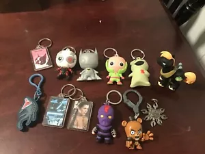 lot of funko and other key chains plus bonus mlp action figure - Picture 1 of 2