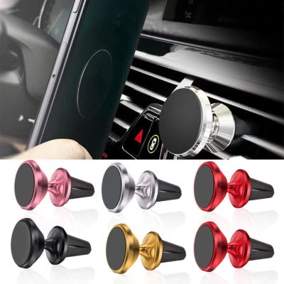 360°Rotate Car Air Vent Magnetic Mount Holder Stand For Universal Cell Phone GPS - Image 1 of 4