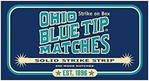 Ohio Blue Tip Matches 250CT Box by ROYAL OAK - Picture 1 of 2