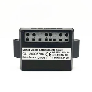 Rettificatore Originale DEMAG Modulo Freno Tenuta GU 26095784 220V..500VAC 24VDC - Foto 1 di 5