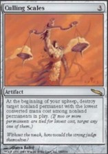 4x Culling Scales ~ Lightly Played Mirrodin MTG Magic x4 4 UltimateMTG Playset A