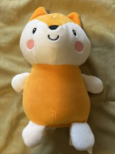 Lindo peluche Animal Adventure naranja blanco zorro 2020 8 pulgadas de alto - Imagen 1 de 6