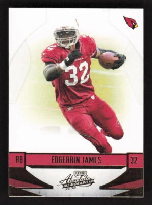 2008  Playoff Absolute Memorabilia Retail #2 Edgerrin James Arizona Cardinals - Image 1 of 2