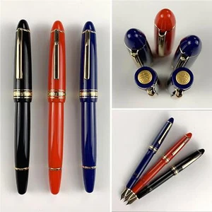 Vintage F/0.5mm EF/0.38mm Nib Ink Pen Fountain Pen Writing For Wing Sung 629 - Picture 1 of 27