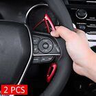 Steering Wheel Paddle Shifter Extension For Toyota Camry Avalon Corolla Red