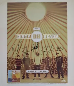 The Dirty Heads signed 11x17 Cabin By The Sea 2012 Poster Full Band handsigniert - Bild 1 von 5