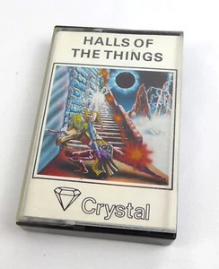 Sinclair ZX Spectrum Spiel -- HALLS OF THE THINGS (Crystal) -- Tape - Bild 1 von 1