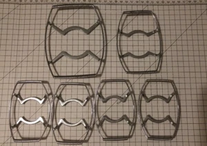Mid Century Corning Ware Metal Casserole Hot Pot Trivet Holder Pyrex. Qty 6 - Picture 1 of 2