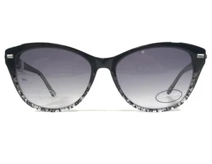 Bebe Sunglasses BB7193 001 JET LACE WINNER Black Cat Eye Swarovski Frames - Picture 1 of 9