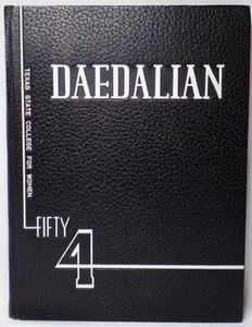 Anuario Anuario 1954 Daedalian Texas State College for Women - Imagen 1 de 1