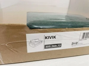 Ikea KIVIK Loveseat 2 seat COVER ONLY, kelinge gray-turquoise 305.269.73 - NEW - Picture 1 of 3
