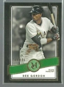 2016 Topps Museum Collection Green #26 Dee Gordon 136/199 (ref 95101) - Picture 1 of 1