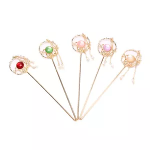 1X Fashion Metal Hair Sticks Chinese Style Women Hair Pin Hairpins Headwear Gift - Picture 1 of 16