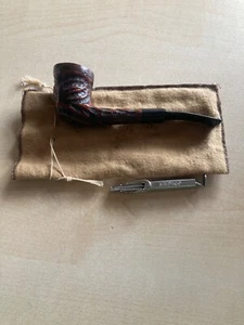 tabakpfeife Pipe Europe 77 + Medico Taschenmesser Werbegeschenk? Pfeife - Bild 1 von 10