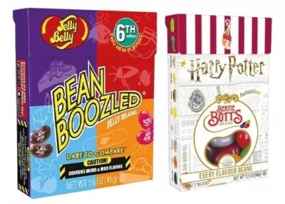 Jelly Berry BEAN BOOZLED и Гарри Поттер BERTIE BOTTS желе живота бобы коробка конфеты - Изображение 1 из 3