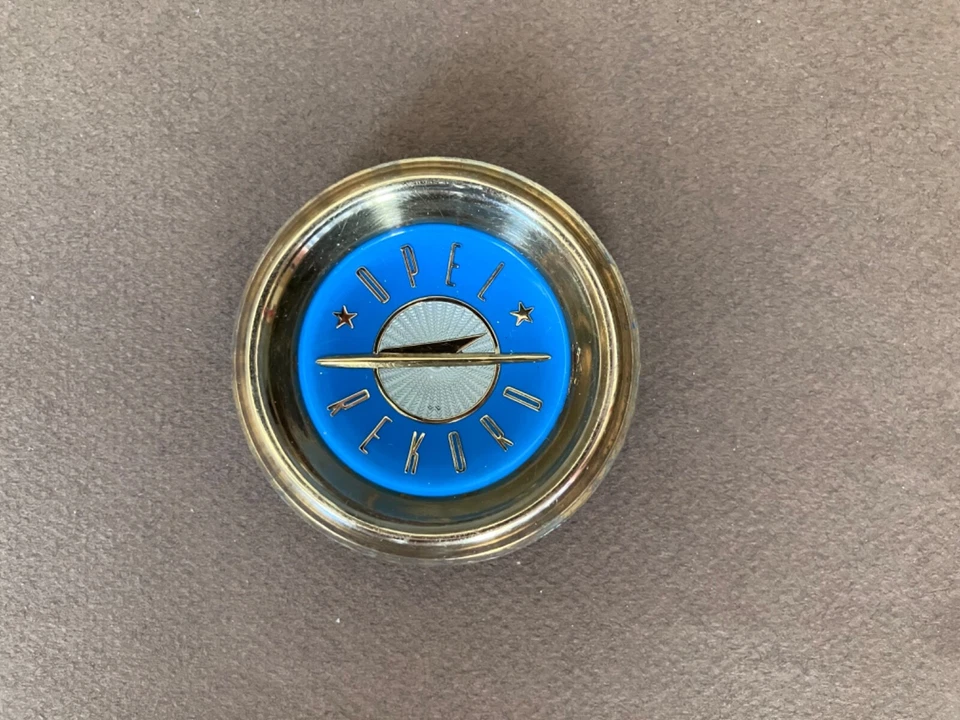 Opel Olympia Rekord P1 Steering Wheel Center Horn Button Cap 1958 1959 1960 - Image 1 of 4