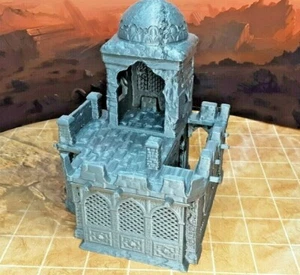Tetto a cupola 2 piani casa deserto pavimenti rimovibili paesaggio terreno sparso - Foto 1 di 10