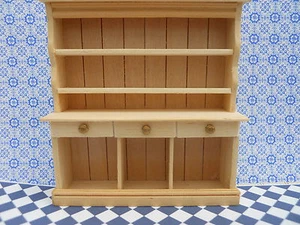 DOLLS HOUSE MINIATURE FURNITURE IN 1/24 SCALE LARGE DRESSER - Picture 1 of 1