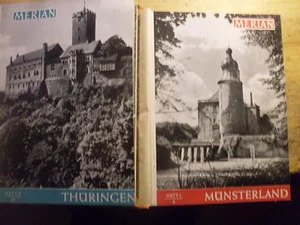 2 Sammelbände MERIAN 1957 1959 [12 Hefte] Kärnten Rom Saar Amsterdam Berlin - Bild 1 von 1